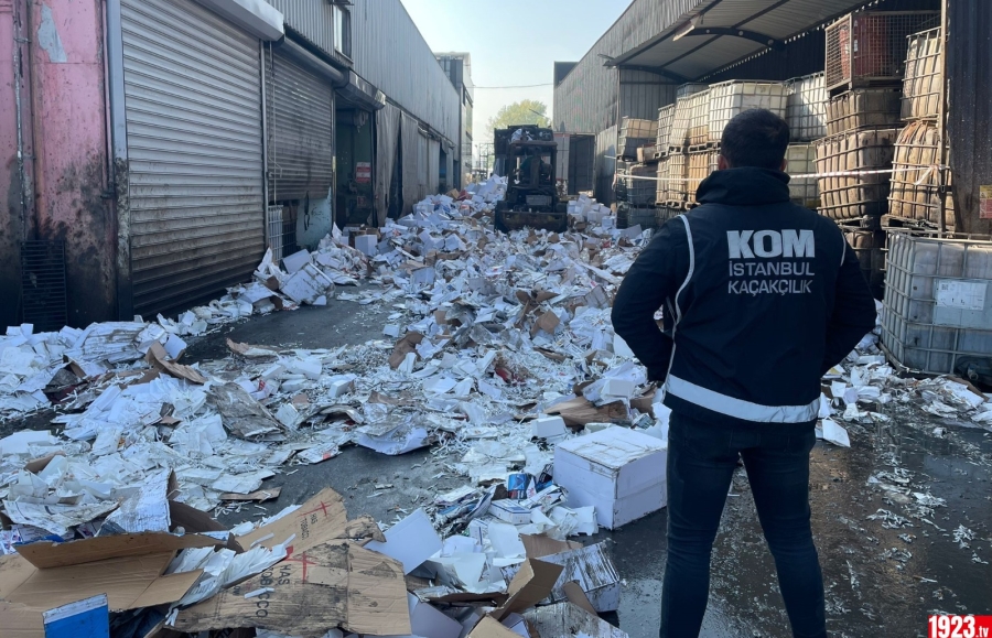 istanbul kaçak sigara kocaeli istanbul emniyet